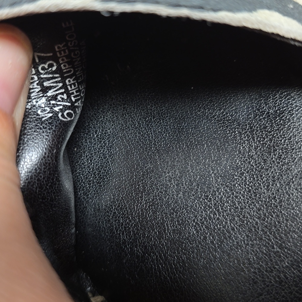 Vince Camuto|‎ Binadee Zebra Animal Print Suede Espadrille Sandals 6.5​ - Picture 8 of 8